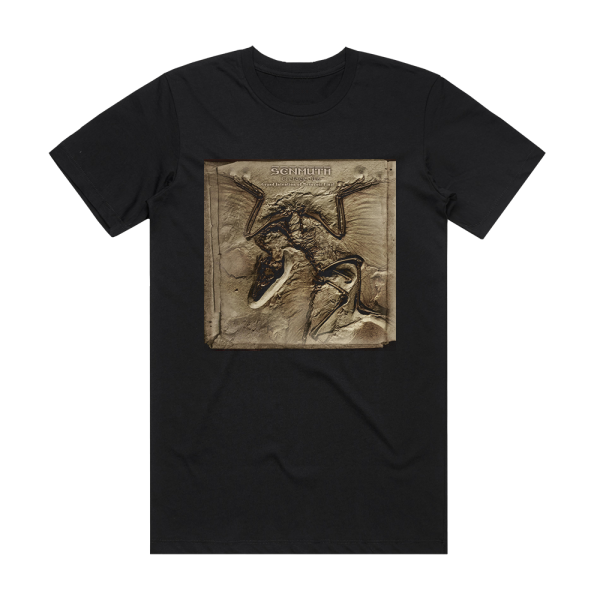 Senmuth Cretaceous Album Cover T-Shirt Black