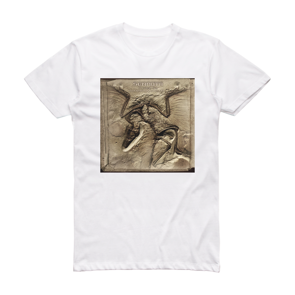 Senmuth Cretaceous Album Cover T-Shirt White