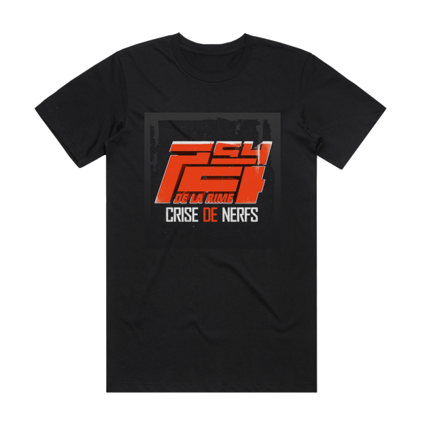 Psy 4 de la Rime Crise De Nerfs Album Cover T-Shirt Black