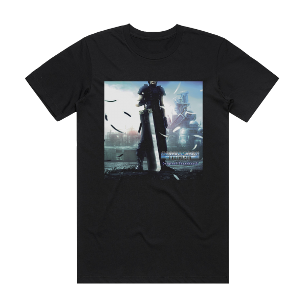 Takeharu Ishimoto Crisis Core Final Fantasy Vii Original Soundtrack Album Cover T-Shirt Black
