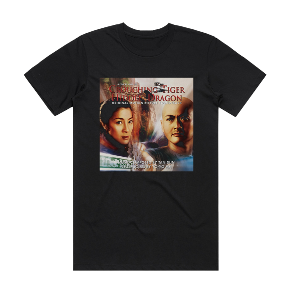 Tan Dun Crouching Tiger Hidden Dragon Album Cover T-Shirt Black