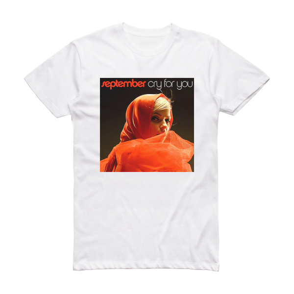 September Cry For You 2 Album Cover T-Shirt White