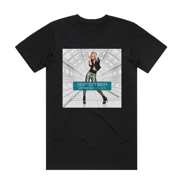 September Cry For You  The Album Album Cover T-Shirt Black