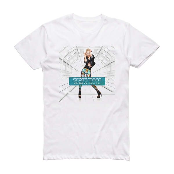 September Cry For You  The Album Album Cover T-Shirt White