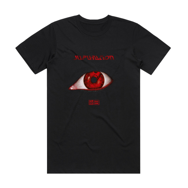 Supuration Cu3E Album Cover T-Shirt Black