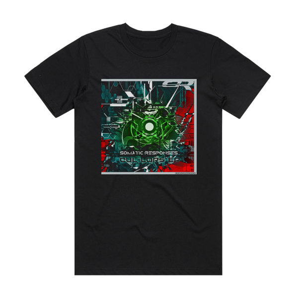 Somatic Responses Cul Lors Ep Album Cover T-Shirt Black