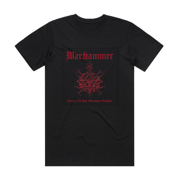 Warhammer Curse Of The Absolute Eclipse Album Cover T-Shirt Black