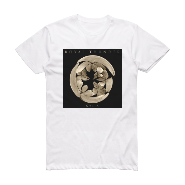 Royal Thunder Cvi A 1 Album Cover T-Shirt White