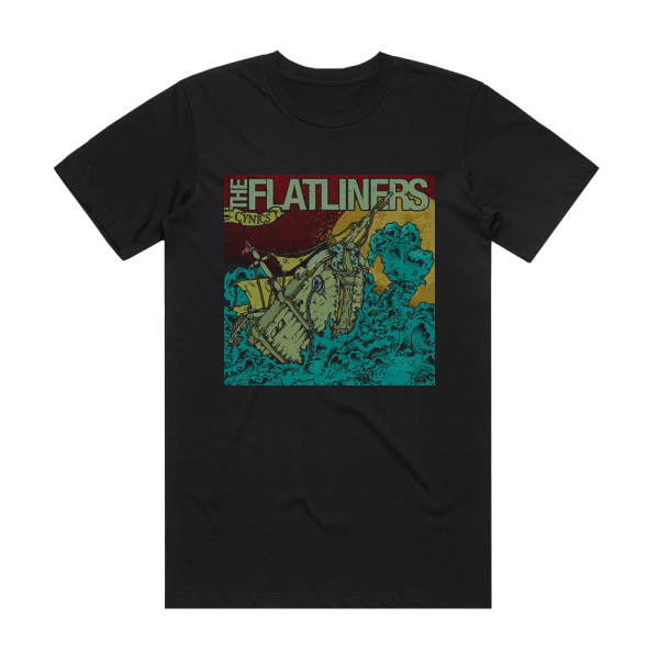 The Flatliners Cynics Album Cover T-Shirt Black