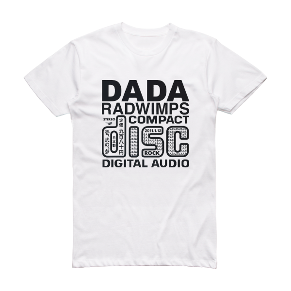 RADWIMPS Dada Album Cover T-Shirt White