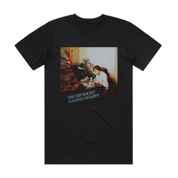 Ramses Shaffy Dag En Nacht Album Cover T-Shirt Black