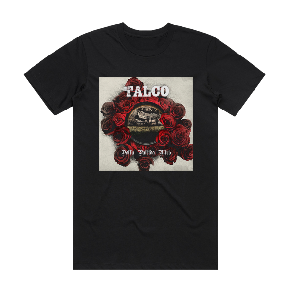 Talco Dalla Pallida Miro Album Cover T-Shirt Black