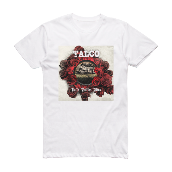 Talco Dalla Pallida Miro Album Cover T-Shirt White