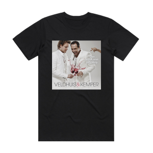 Veldhuis and Kemper Dan Maar Niet Gelukkig Album Cover T-Shirt Black