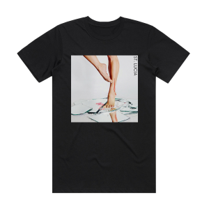 St Lucia Dancing On Glass Album Cover T-Shirt Black