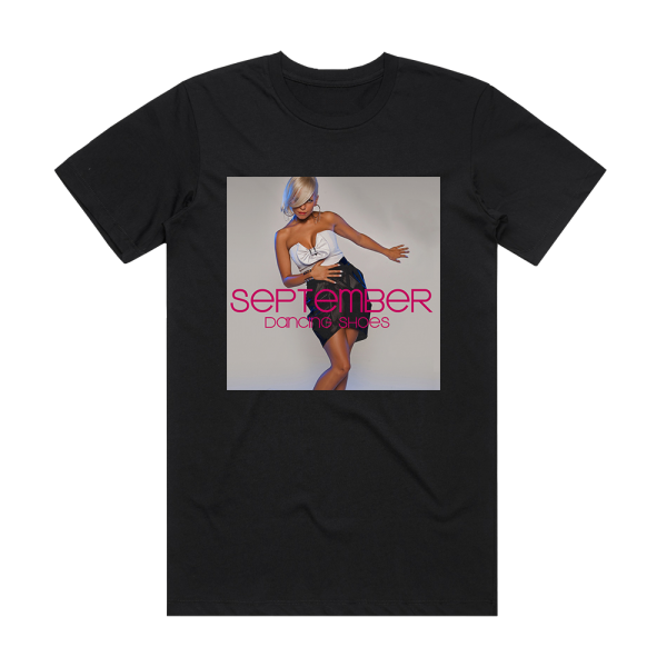 September Dancing Shoes Album Cover T-Shirt Black