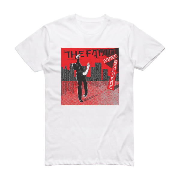 The Faint Danse Macabre 2 Album Cover T-Shirt White