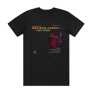 Sharon Jones and The Dap-Kings Dap Dippin With Album Cover T-Shirt Black