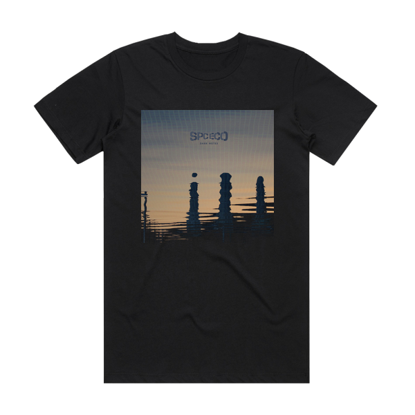 SPC ECO Dark Notes Album Cover T-Shirt Black