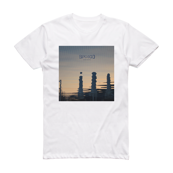 SPC ECO Dark Notes Album Cover T-Shirt White