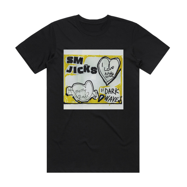 Stephen Malkmus and the Jicks Dark Wave Ep Album Cover T-Shirt Black