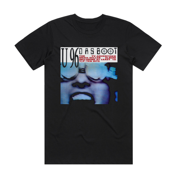 U96 Das Boot Album Cover T-Shirt Black