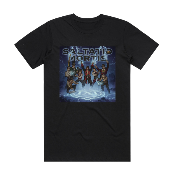 Saltatio Mortis Das Schwarze Ixi 2 Album Cover T-Shirt Black