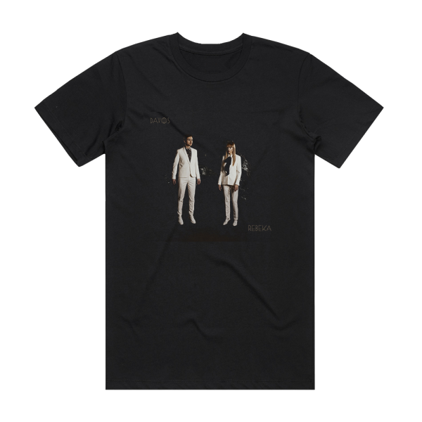 Rebeka Davos Album Cover T-Shirt Black