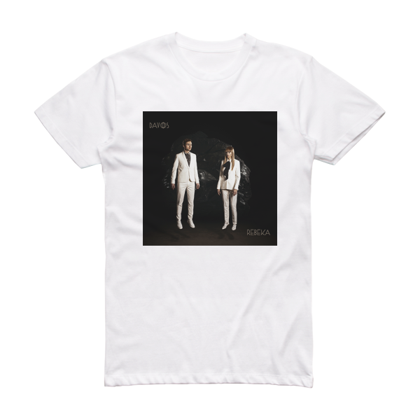 Rebeka Davos Album Cover T-Shirt White
