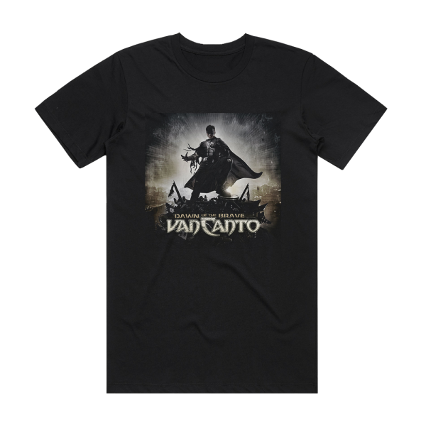 Van Canto Dawn Of The Brave Album Cover T-Shirt Black