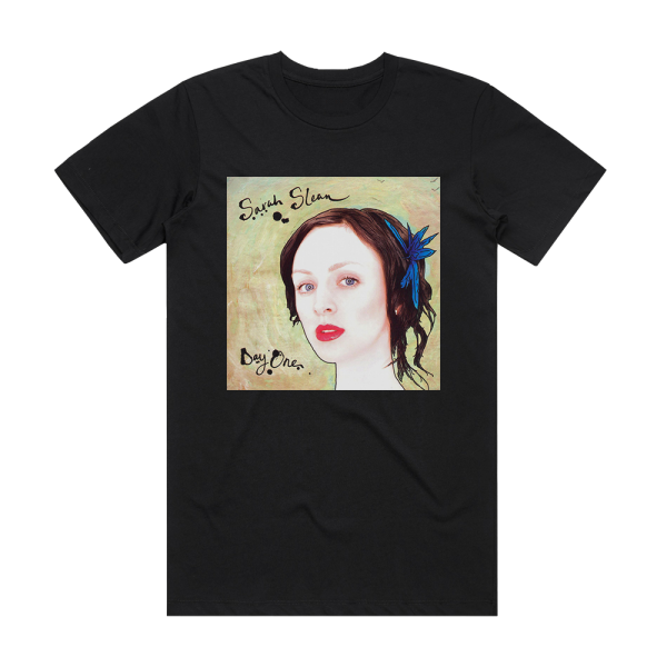 Sarah Slean Day One Album Cover T-Shirt Black