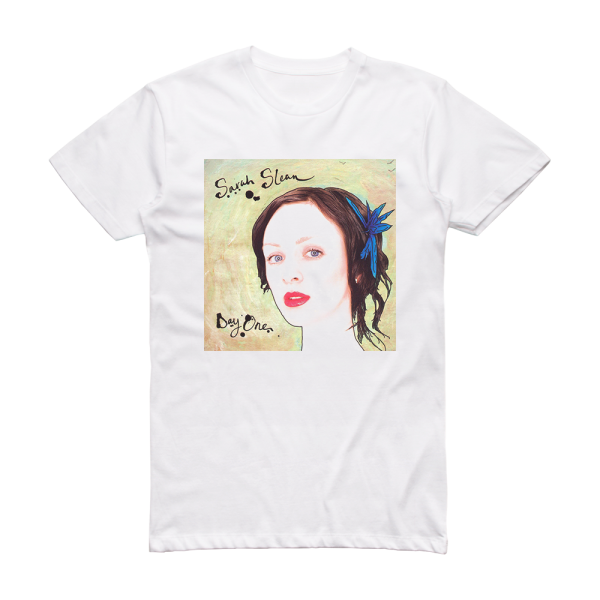 Sarah Slean Day One Album Cover T-Shirt White