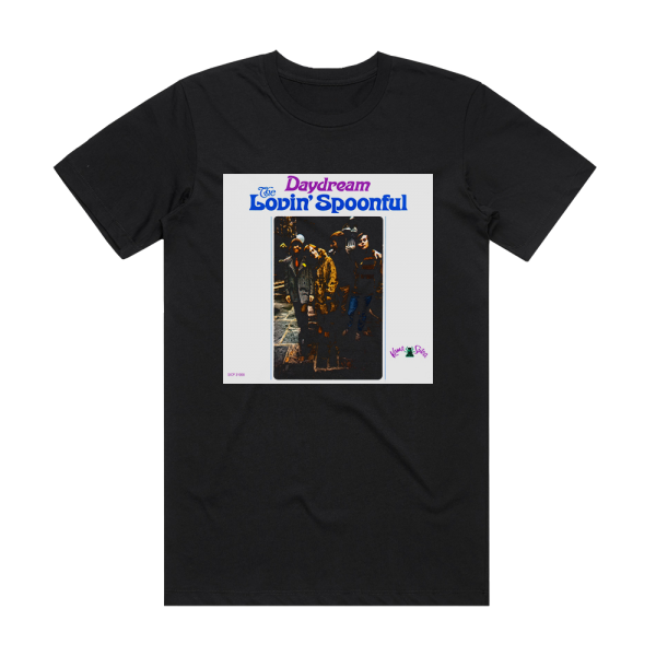 The Lovin Spoonful Daydream Album Cover T-Shirt Black