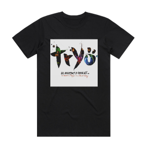Tryo De Bouches Oreilles Album Cover T-Shirt Black