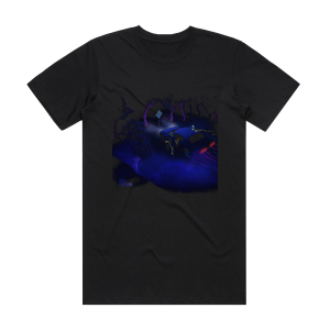 Still Corners Dead Blue Album Cover T-Shirt Black
