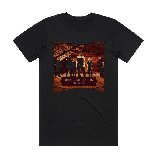 Theatre of Tragedy Deadland Album Cover T-Shirt Black