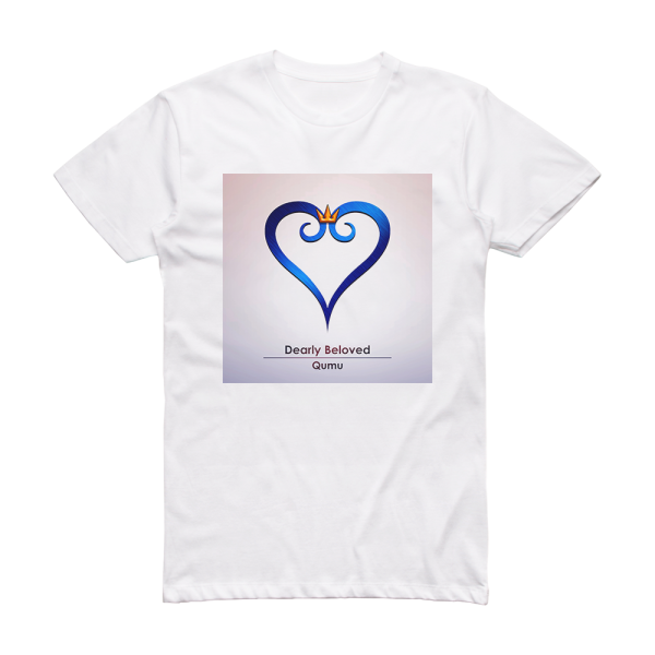 Qumu Dearly Beloved From Kingdom Hearts Ii Album Cover T-Shirt White