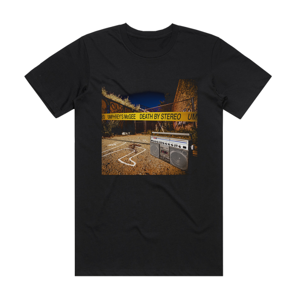 Umphreys McGee Death By Stereo Album Cover T-Shirt Black