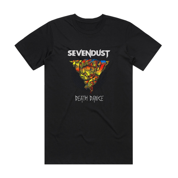 Sevendust Death Dance Album Cover T-Shirt Black