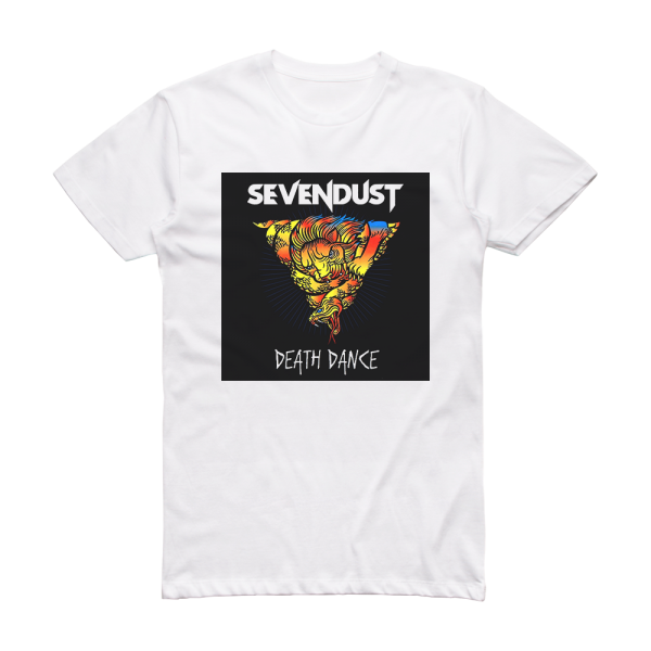 Sevendust Death Dance Album Cover T-Shirt White