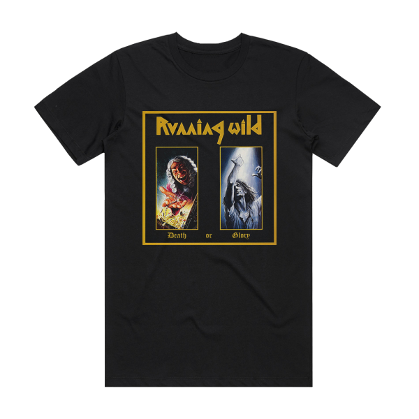 Running Wild Death Or Glory Album Cover T-Shirt Black