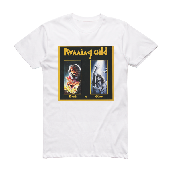 Running Wild Death Or Glory Album Cover T-Shirt White