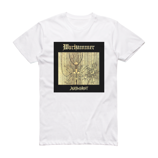 Warhammer Deathchrist Album Cover T-Shirt White