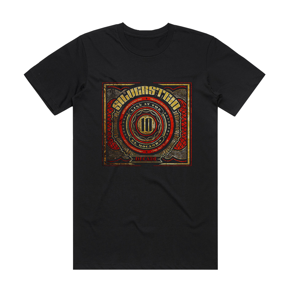 Silverstein Decade Album Cover T-Shirt Black – ALBUM COVER T-SHIRTS