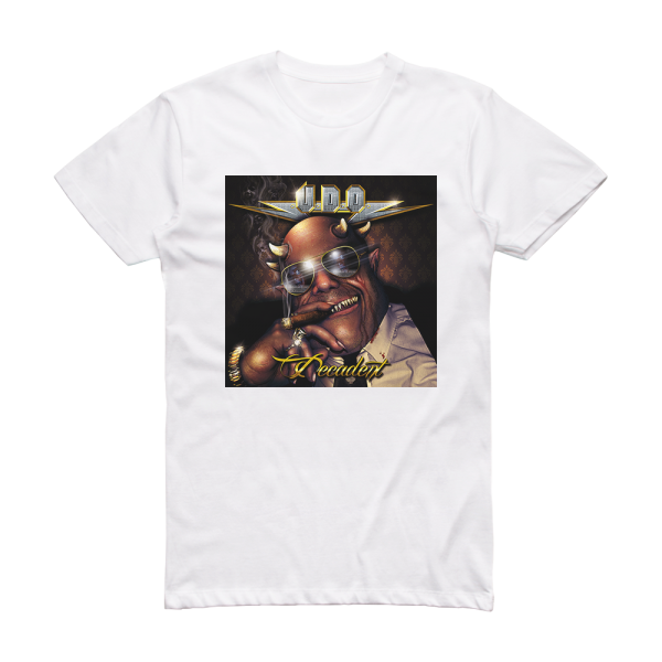 U D O Decadent Album Cover T-Shirt White