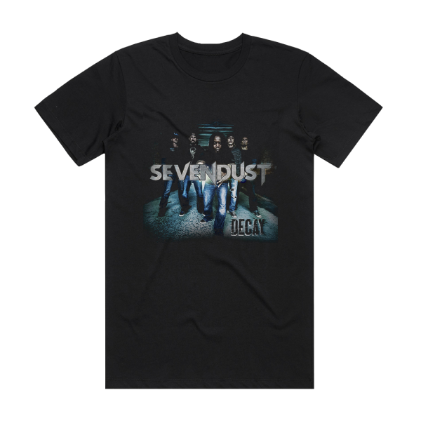 Sevendust Decay Album Cover T-Shirt Black