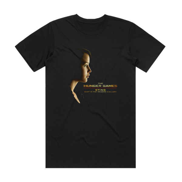 Sting Deep In The Meadow Lullaby Album Cover T-Shirt Black