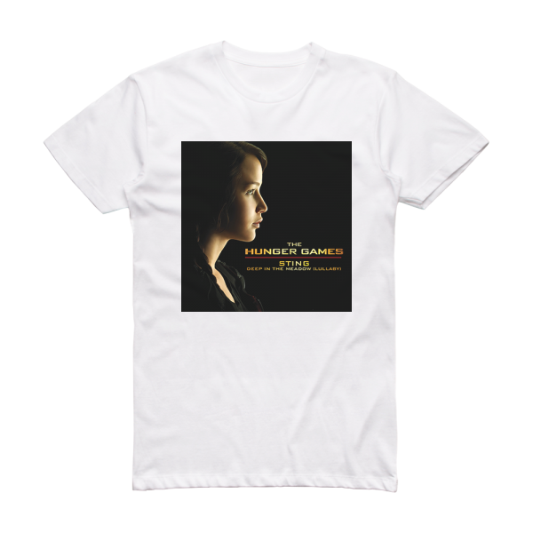 Sting Deep In The Meadow Lullaby Album Cover T-Shirt White