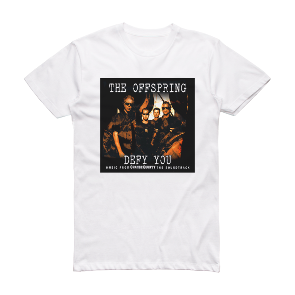 The Offspring Defy You Album Cover T-Shirt White