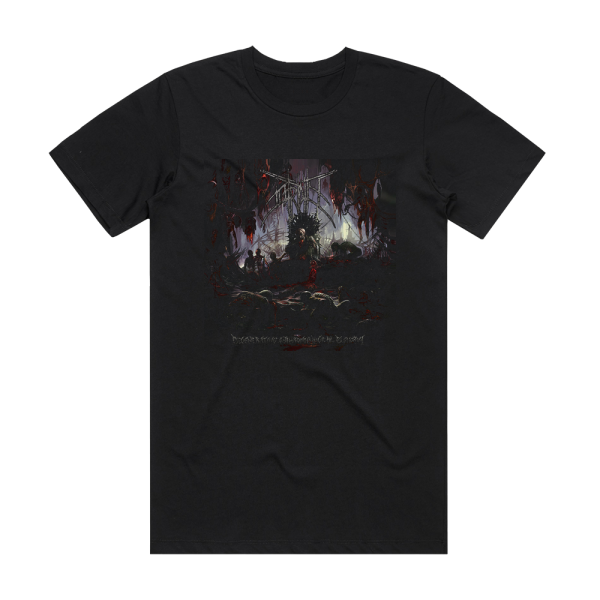 Putridity Degenerating Anthropophagical Euphoria 1 Album Cover T-Shirt Black